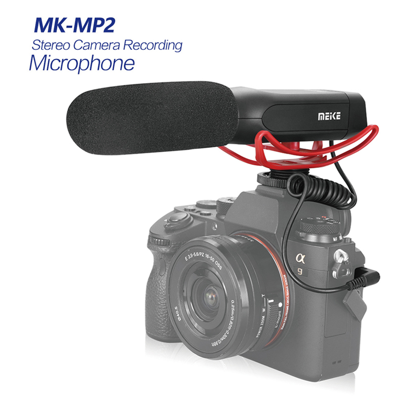 ไมค์สำหรับกล้อง MEIKE MK-MP2 Microphone All Cameras